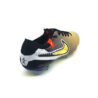 En color negro, oro moneda y oro mítico llega el Nike Tiempo Legend X Golden Touch Edición Especial para terreno firme.